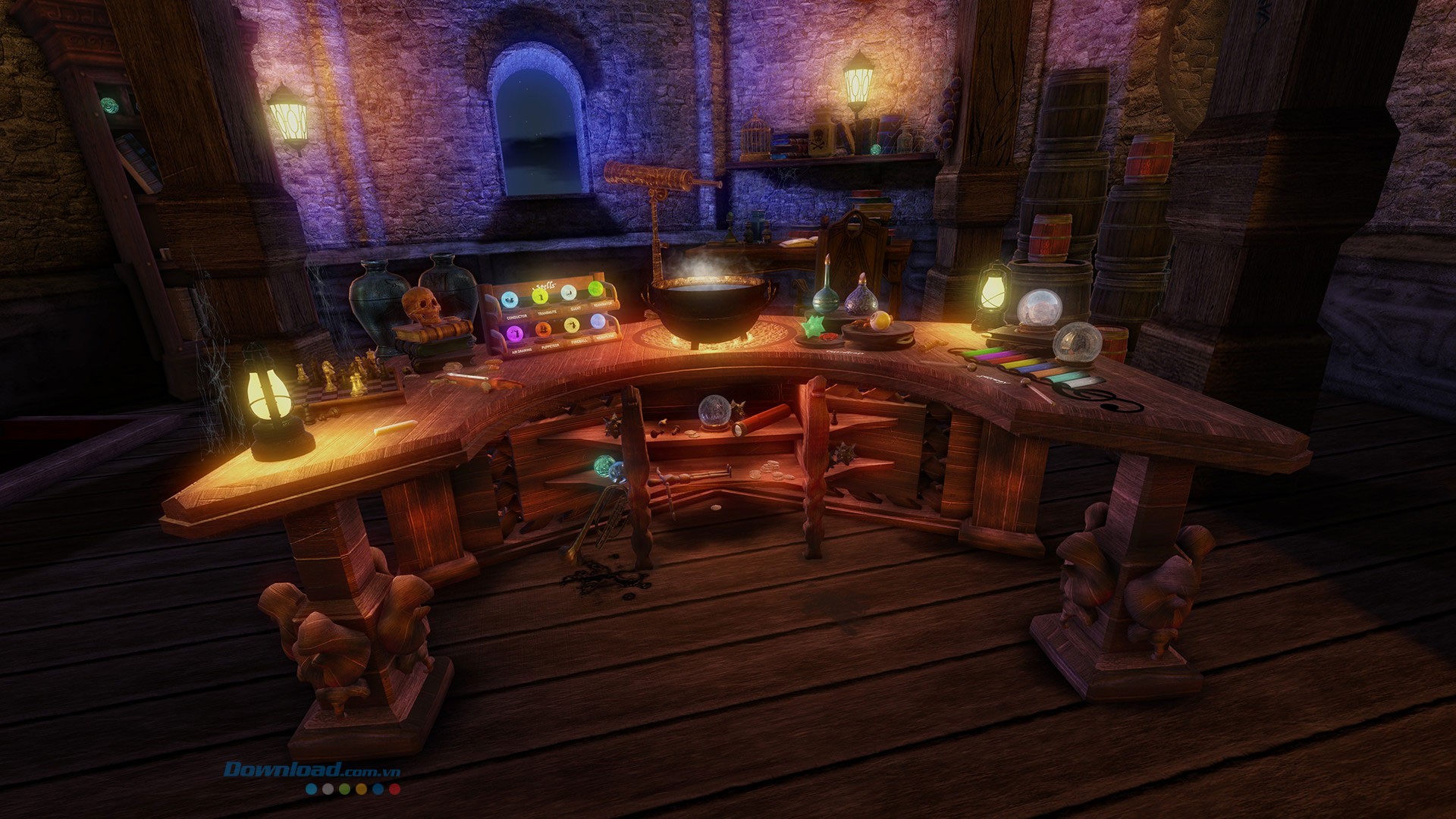 Game phiêu lưu thực tế ảo Waltz of the Wizard