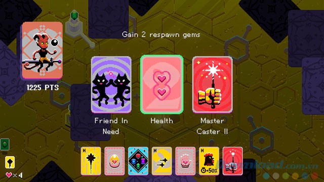 Vật phẩm tăng sức mạnh của Wand Wars