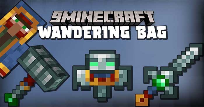 Wandering Bag Mod 1.16.5 sẽ giới thiệu vào Minecraft một loại hàng hóa mới