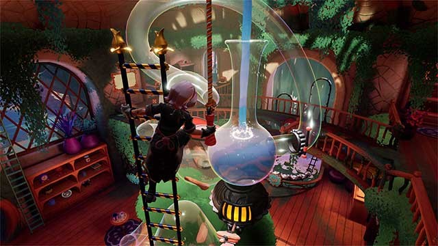 Wanderstop là game mô phỏng quản lý quán trà trong khu rừng ma thuật