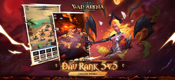 Đấu Rank 5v5 chuẩn MOBA