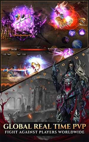 Tham gia các trận chiến PvP toàn cầu thời gian thực