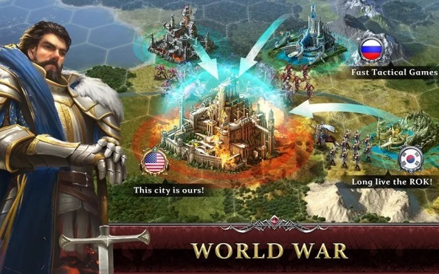 Tham gia vào cuộc chiến tranh thế giới