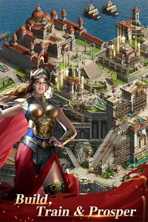 Xây dựng các công trình, huấn luyện binh lính và phát triển đế chế của bạn