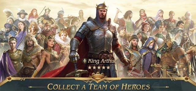 War Eternal iOS tập hợp dàn anh hùng giỏi giang và bản lĩnh