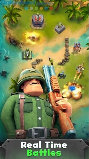 Game chiến thuật thời gian thực nhiều người chơi cho mobile