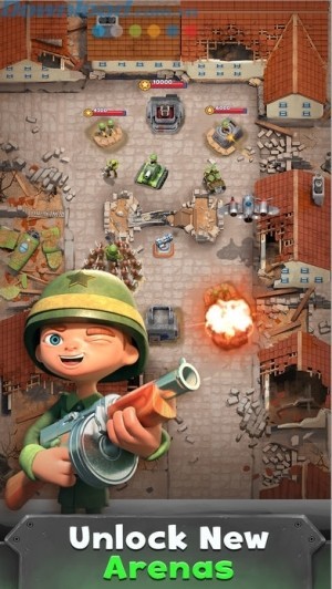 Mở khóa các đấu trường arena mới