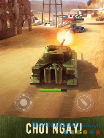 Tham gia ngay game bắn xe tăng War Machines