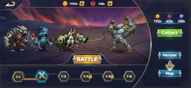 Giải phóng sức mạnh của toàn đội trong trận chiến ngoạn mục, hạ đối thủ nhanh chóng