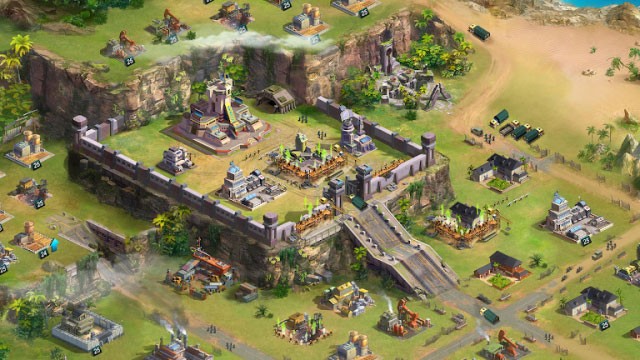Xây dựng căn cứ của bạn trên hòn đảo bị xâm chiếm bởi zombie trong game War Paradise: Lost Z Empire