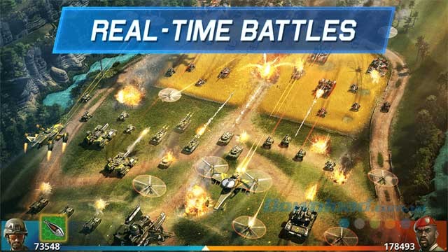 Game chiến thuật War Planet Online