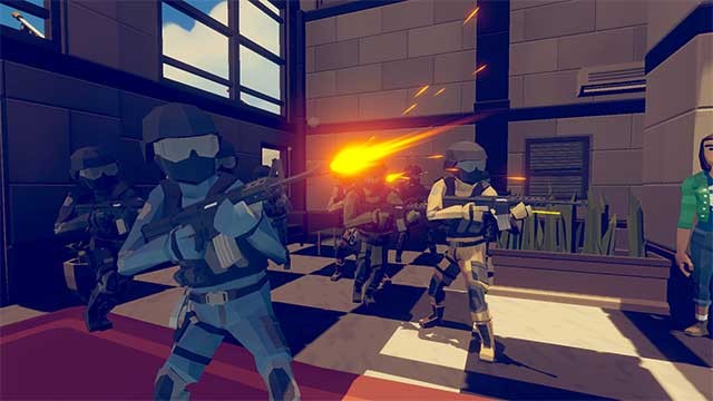 Các nhân vật ragdoll có chuyển động linh hoạt và sống động