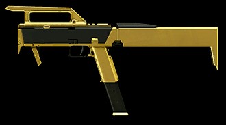 Golden Magpul FMG-9: Tăng sát thương lên 66, giảm phạm vi ảnh hưởng tối thiểu, tăng hệ số thiệt hại ở phần chân.