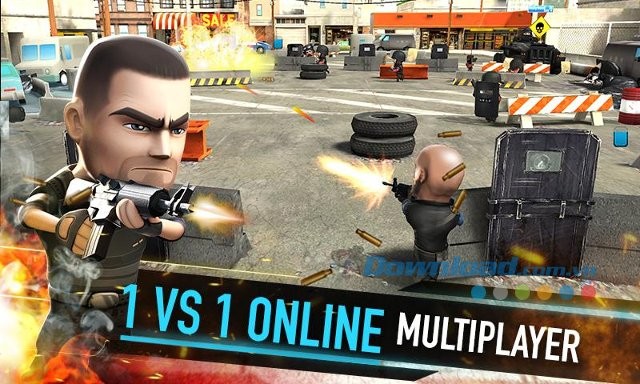 Tham gia vào các cuộc đối đầu 1-1 vô cùng kịch tính