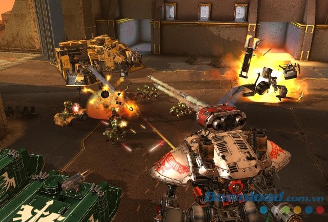 Đối mặt với trùm khổng lồ