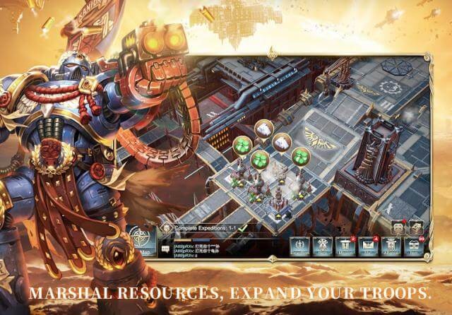 Thu thập tài nguyên, mở rộng quân đội của bạn