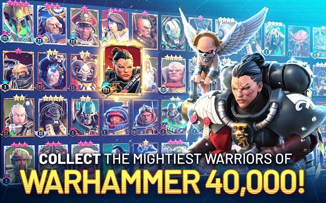 Thu thập các chiến binh mạnh mẽ nhất trong vũ trụ Warhammer 40000