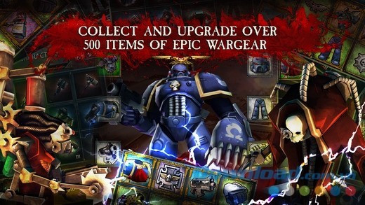 Nâng cấp hơn 500 item độc đáo trong Warhammer 40,000: Carnage cho iOS