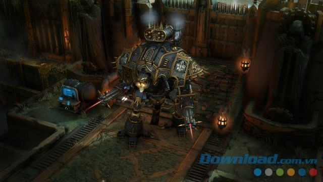 Điều khiển các nhân vật hầm hố trong game chiến thuật mới Warhammer 40,000: Dawn of War III cho máy tính