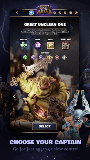 Chọn tướng của bạn