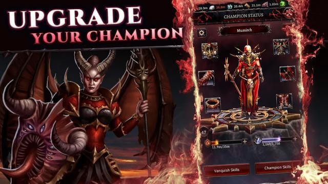 Nâng cấp nhân vật anh hùng của bạn