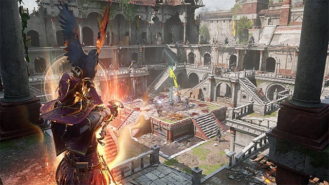 Lối chơi của Warhaven pha trộn giữa chiến tranh giả tưởng thời Trung cổ với hiện đại