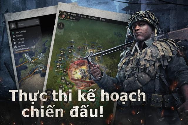 Triển khai kế hoạch chiến đấu theo chiến lược