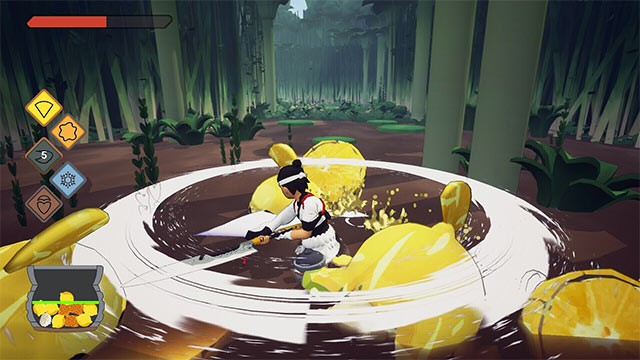 Sưu tầm thật nhiều khả năng và kỹ năng chiến đấu để giúp Mako thống trị đấu trường đầu bếp