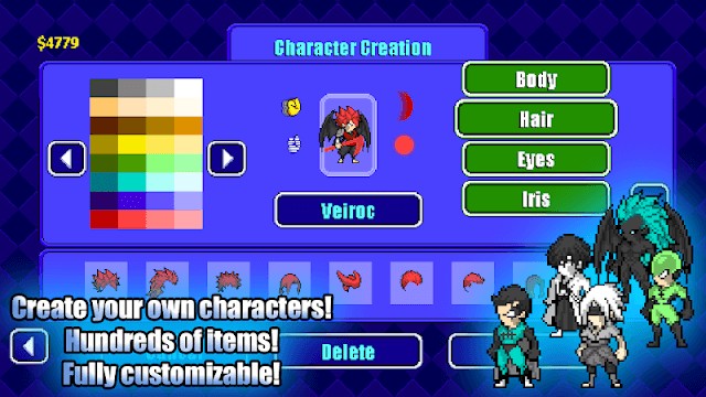 Tự tạo và tùy chỉnh chiến binh của bạn trong game Warriors of the Universe