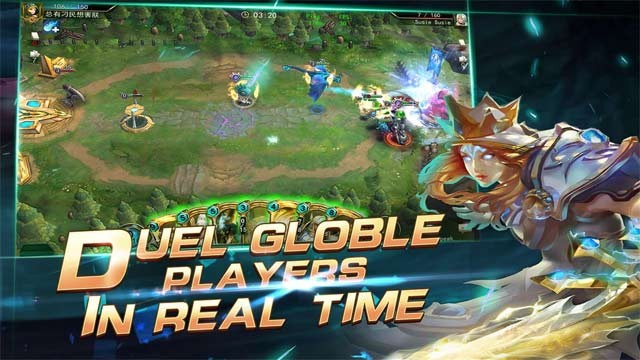 Tham gia cuộc đấu tay đôi với người chơi khác trong thời gian thực