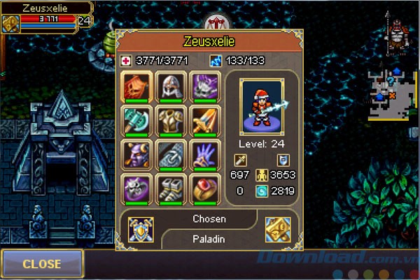 Tùy chỉnh nhân vật