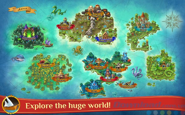 Thế giới rộng lớn trong Warspear Online