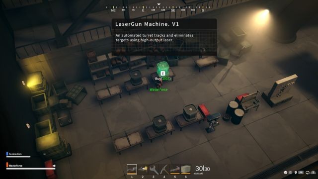 Kết hợp sức mạnh đồng đội với phương tiện hiện đại để sống sót trong Waste Force