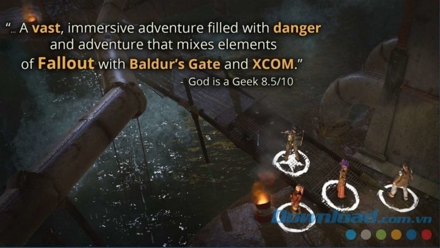 Vượt qua mọi hiểm nguy trong game nhập vai cho máy tính, Mac và Linux Wasteland 2: Director's Cut