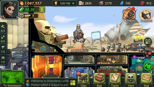 Bước vào cuộc chiến robot trong thế giới hậu tận thế trong game Wasteland Lords