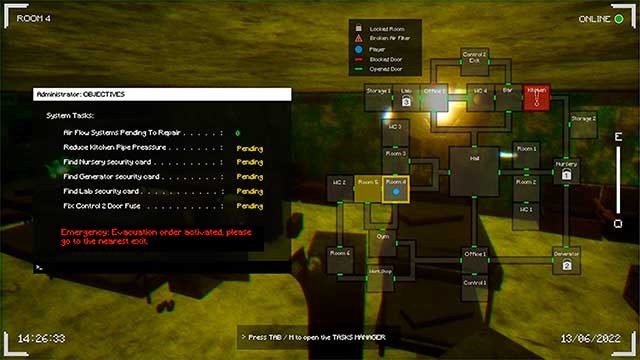 Chỉ người theo dõi mới có thông tin cần thiết để giúp người kia thoát khỏi nhà trú ẩn