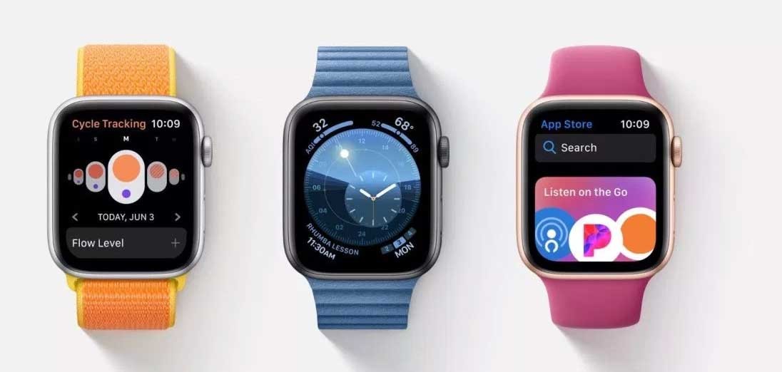 Giao diện WatchOS 6