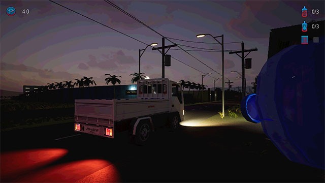 Lái xe tải giao nước trong đêm với trải nghiệm kinh dị phiêu lưu góc nhìn thứ nhất - Water Delivery