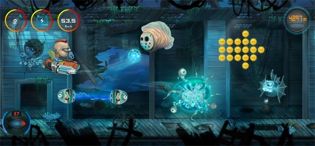 Thu thập xu trên đường đi