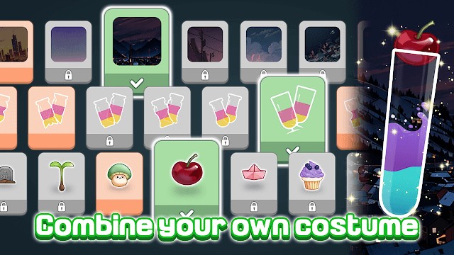 Tùy chỉnh mẫu ống, background khác nhau