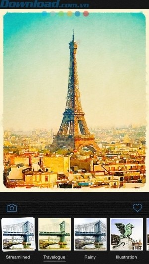 Biến ảnh chụp thành tranh vẽ