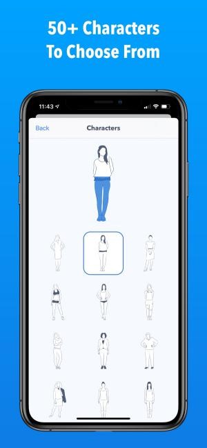 Hơn 50 nhân vật cho bạn chọn