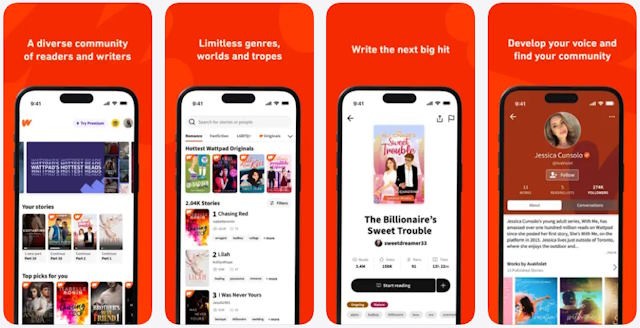 Wattpad giống như một thư viện truyện khổng lồ luôn được cập nhật liên tục