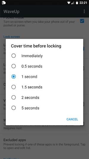 Dễ dàng thay đổi thời gian khóa màn hình