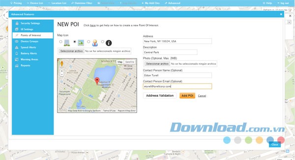 WAY GPS Tracker for Android