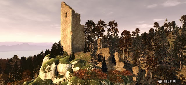 Khám phá một khu vực rộng lớn có địa hình đa dạng