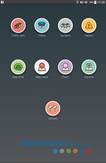 Các tính năng của Waze
