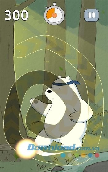 Luyện võ với gấu Ice