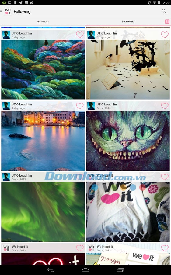 We Heart It for Android