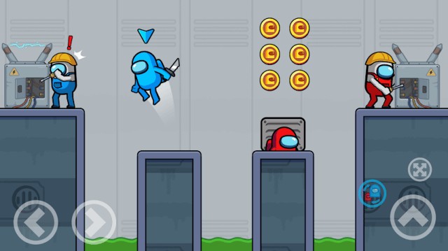 Bạn điều khiển cả 2 kẻ mạo danh Xanh và Đỏ cùng lúc